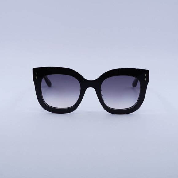 🕶️New Isabel Marant IM0002/S 0807 9O Sunglasses - Black Frame, Grey Lenses - Picture 3 of 10